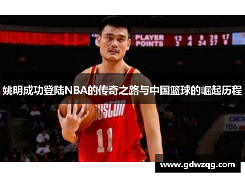 姚明成功登陆NBA的传奇之路与中国篮球的崛起历程